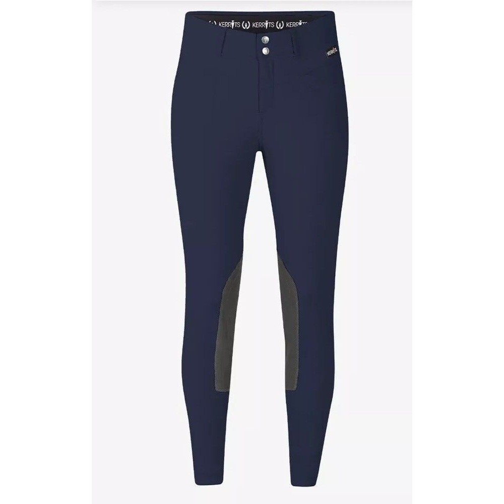 Kerrits Navy and Gray Kids Equestrian Leggings